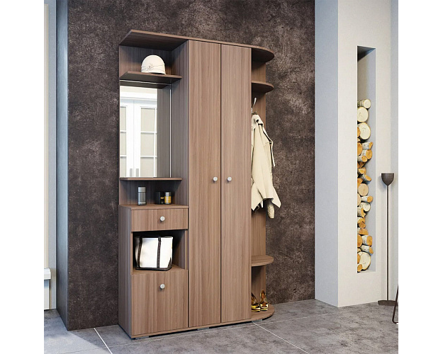 Прихожая Виза ясень шимо темный