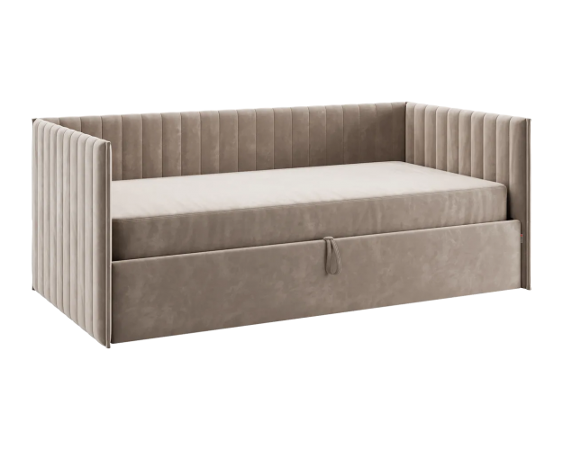 Кровать-софа Твикс латте (велюр)