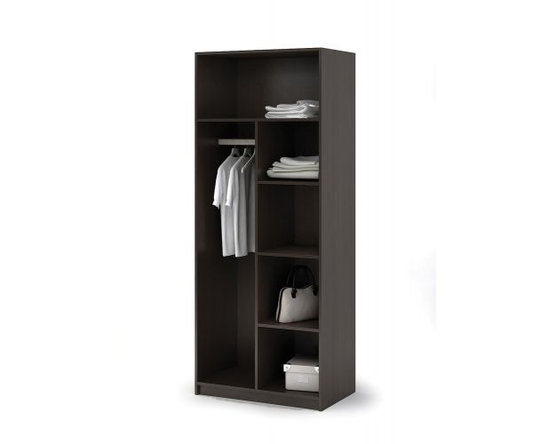 Шкаф с перегородкой ШК 556 Спальня Basya (венге/белфорт)